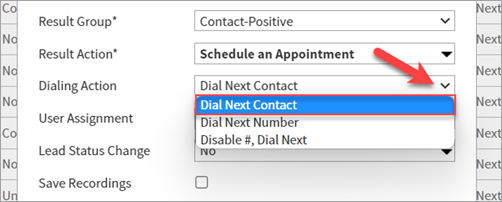 Dialing_Action_drop-down_and_select.png
