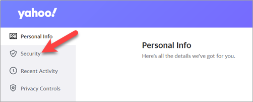 Click the Security menu option on the left.png